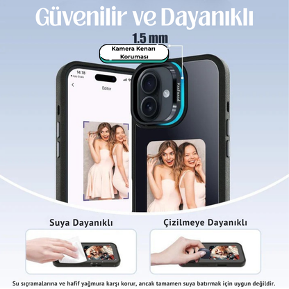 iPhone Akıllı Kılıf – NFC Dijital Ekranlı, Kişiselleştirilebilir