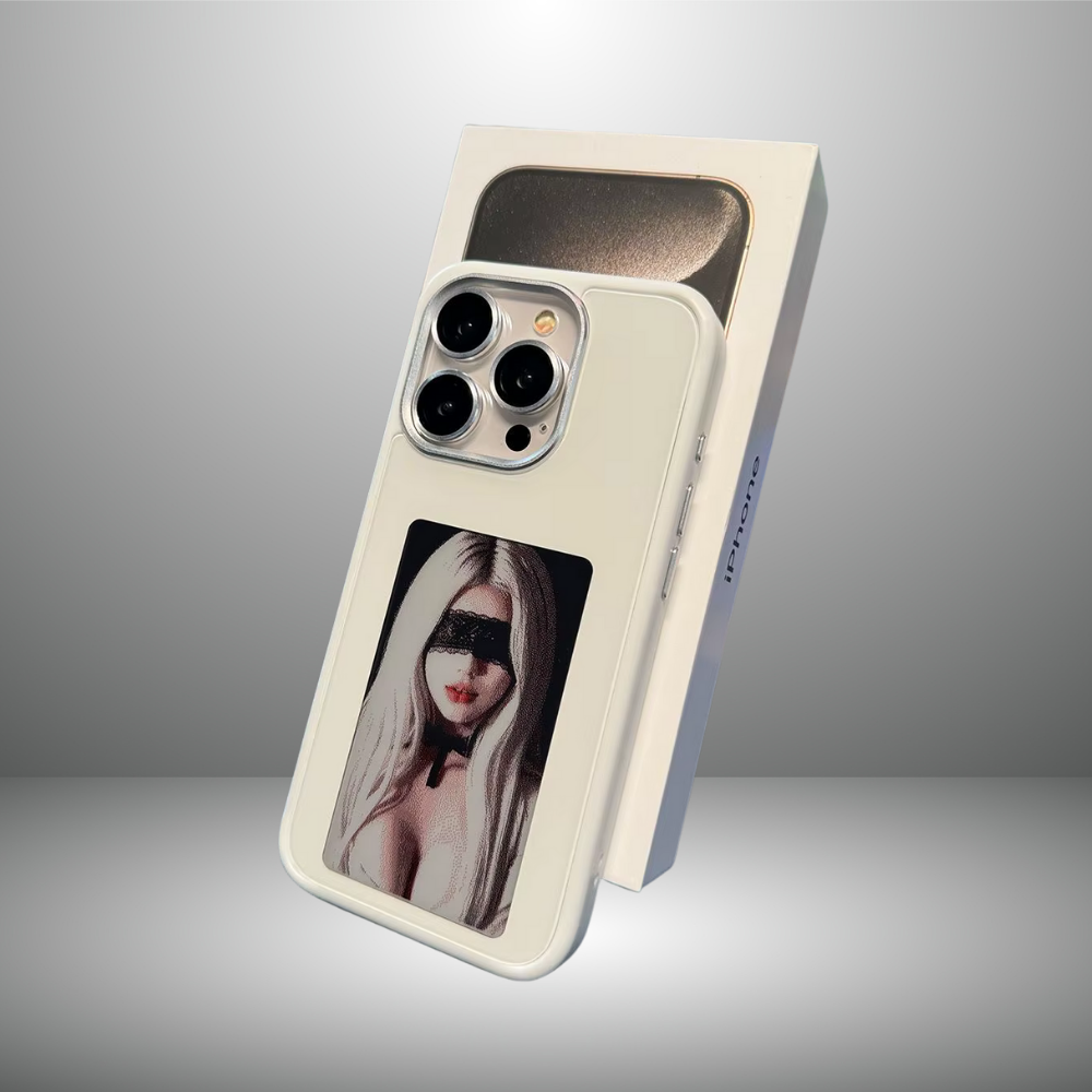 iPhone Akıllı Kılıf – NFC Dijital Ekranlı, Kişiselleştirilebilir